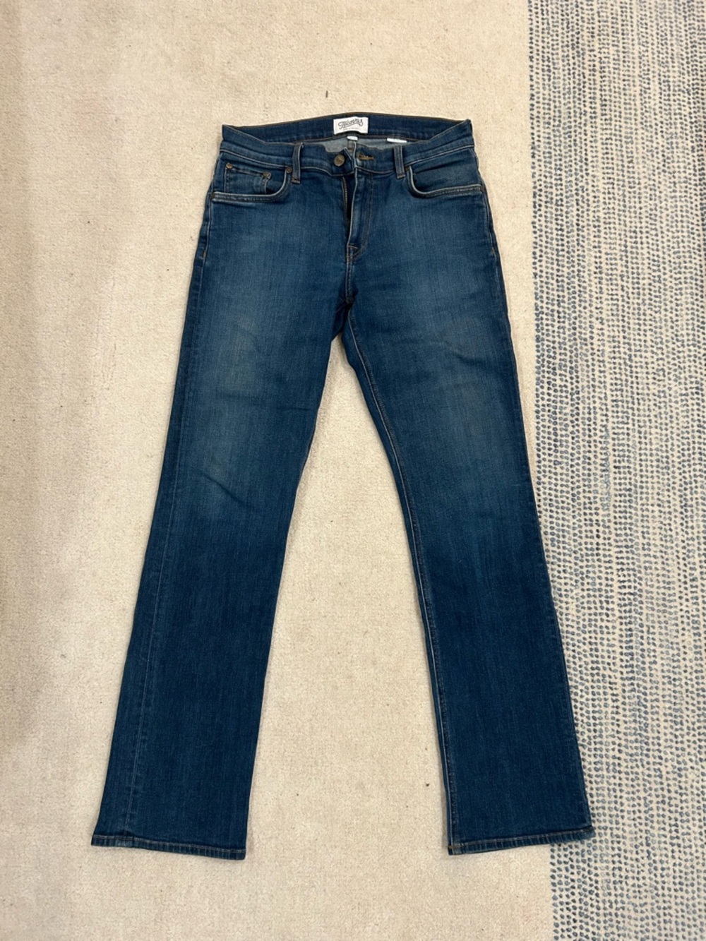 Tecovas Mid Wash slim boot cut Jeans